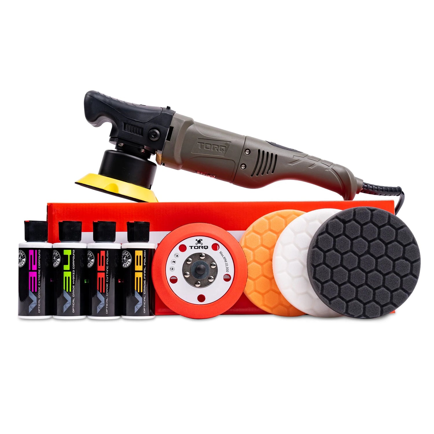 4 Step TORQ 10FX Dual Action Polisher Ultimate Kit