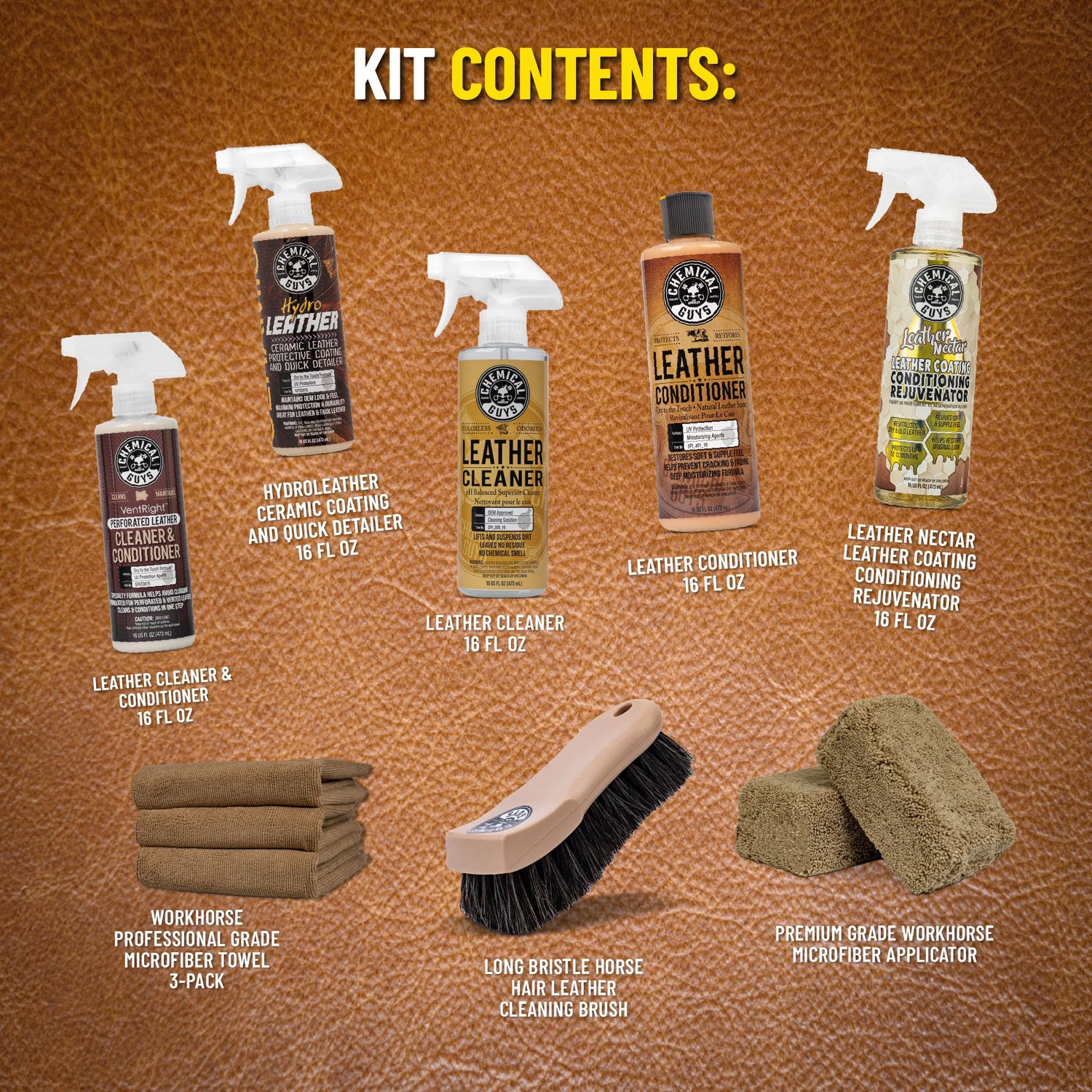 Leather Care Arsenal Kit
